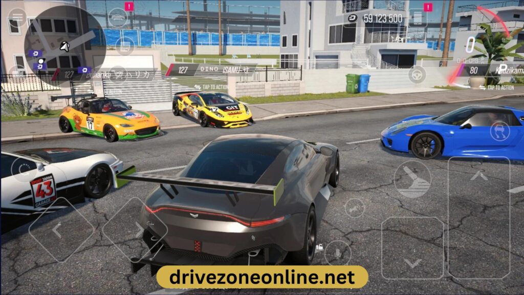 Drive Zone Online Mod APK for Android Gameplay